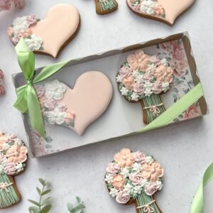 Pudełko falbanka eko kraft 12 x 18 cm