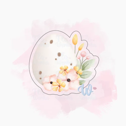 Foremka Pisanka z kwiatami 2026