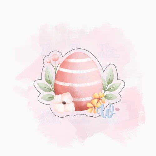 Foremka Pisanka z kwiatami 1