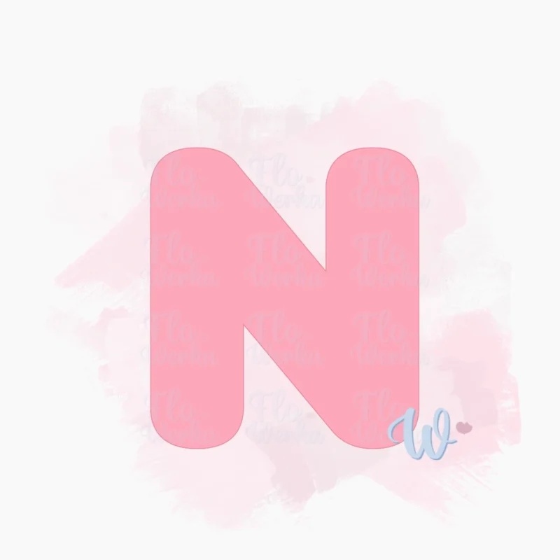 alfabet-foremka-wykrawaczka-flowerka3d Foremka Alfabet N