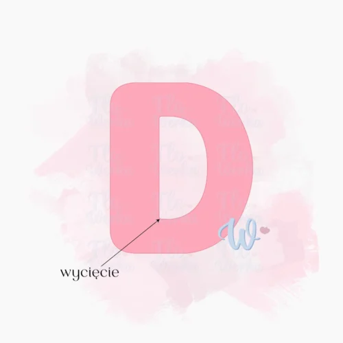 Foremka Alfabet D
