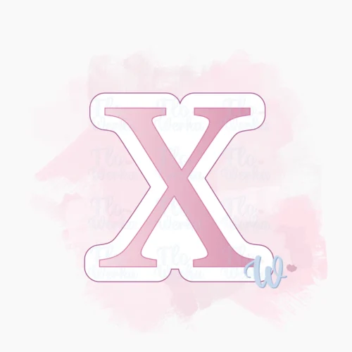 Foremka X dekoracyjna