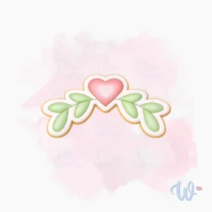 Foremka Serduszko z gałązkami