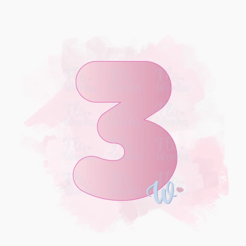 Foremka Cyfra balonowa 3