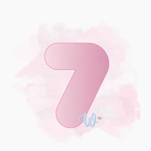 Foremka Cyfra balonowa 7