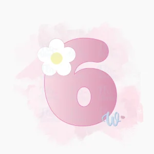 Foremka Cyfra stokrotka 6