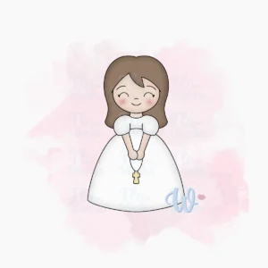 dziewczynka-w-albie-foremka-wykrawaczka-flowerka3d Foremka Dziewczynka w albie