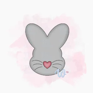 głowa-zajączka-foremka-wykrawaczka-flowerka3d Foremka Głowa zajączka