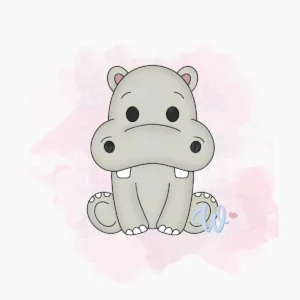 hipopotam-foremka-wykrawaczka-flowerka3d Foremka Hipopotam