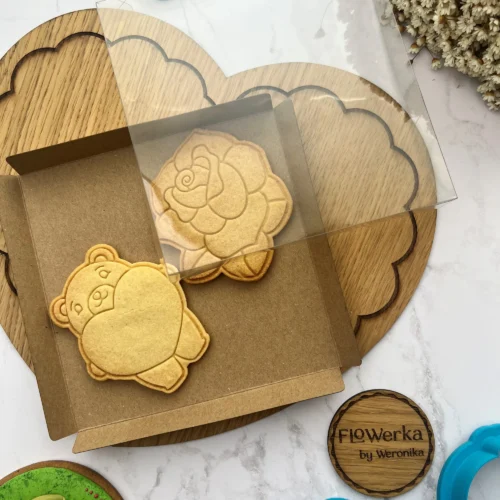 Pudełko proste eko kraft 15,5 cm - 25 szt.