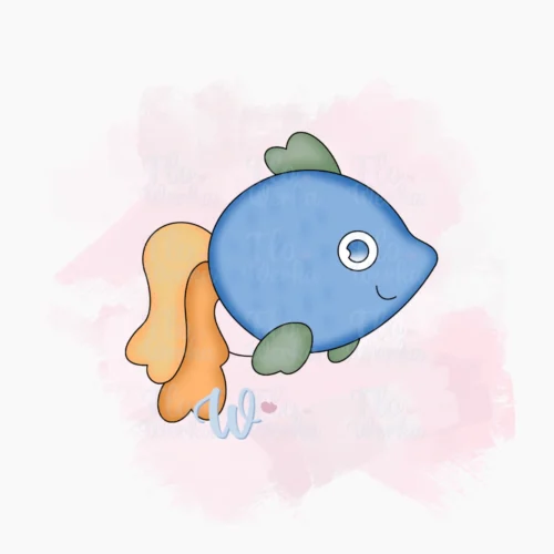 Foremka Kolorowa rybka