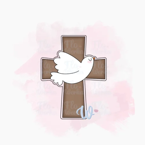 Foremka Krzyż z gołębiem