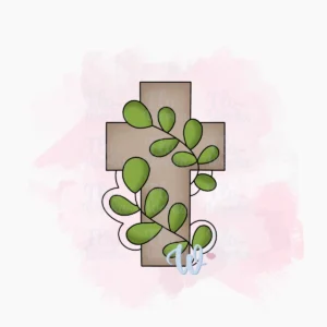 Foremka Krzyż z gałązkami