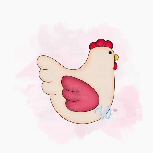 Foremka Kurka ze skrzydełkiem