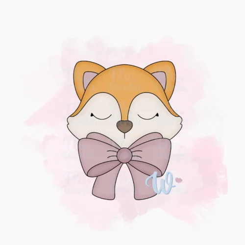 Foremka Lisek z kokardą