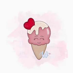 Foremka Lody z serduchem