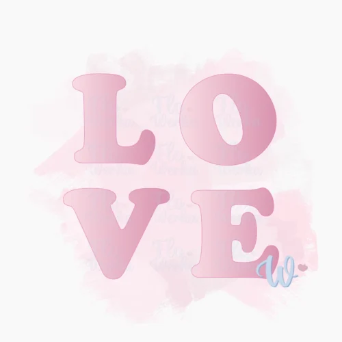Foremka Love - Zestaw 9 cm