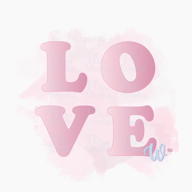 Foremka Love - Zestaw 9 cm