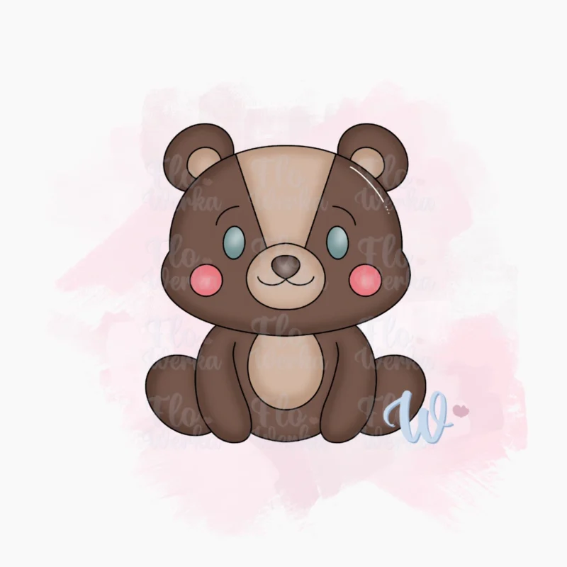 miś-foremka-wykrawaczka-flowerka3d Foremka Miś