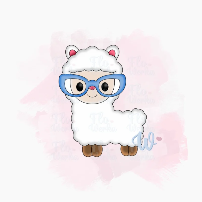 owieczka-w-okularach-foremka-wykrawaczka-flowerka3d Foremka Owieczka w okularach