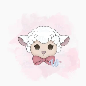 owieczka-z-muszką-foremka-wykrawaczka-flowerka3d Foremka Owieczka z muszką