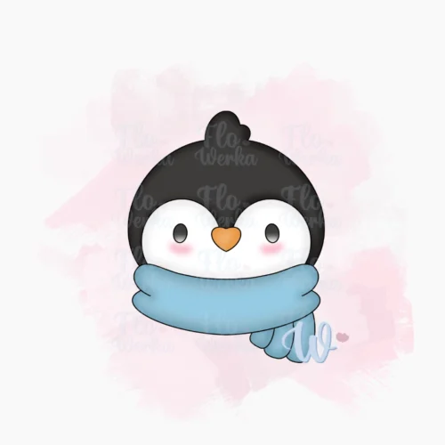 Foremka Pingwin w szaliku