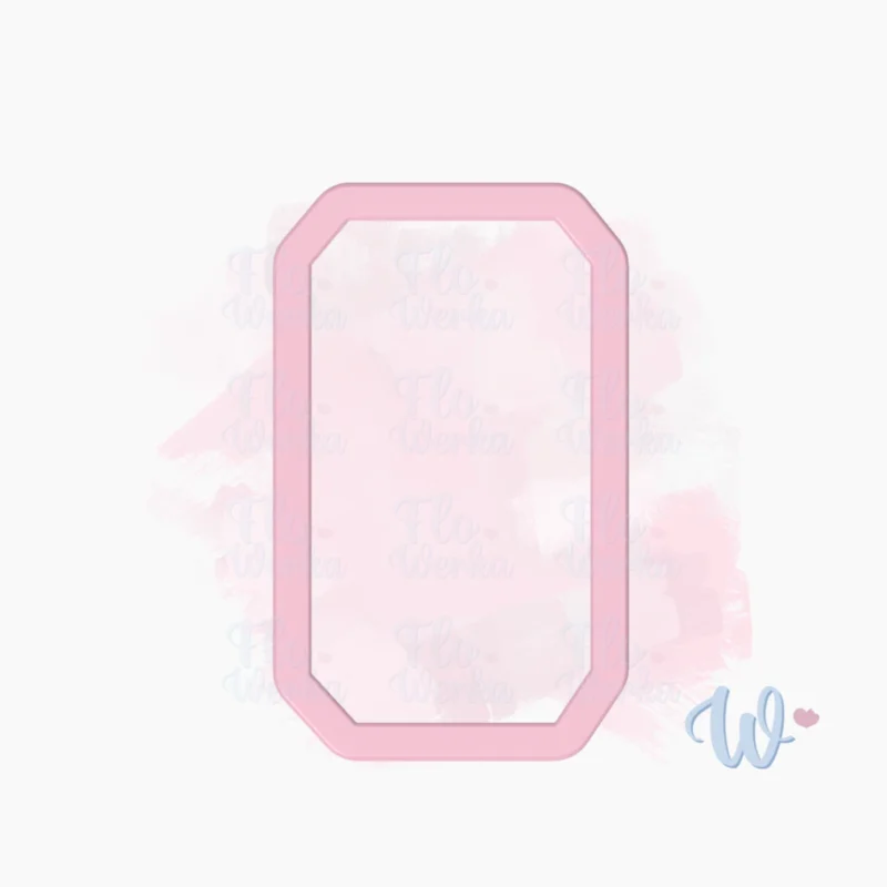 Foremka Ścięty prostokąt 1