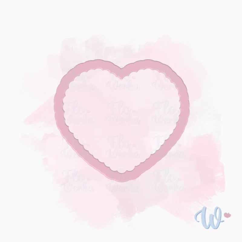 Foremka Serce Falbanka 2