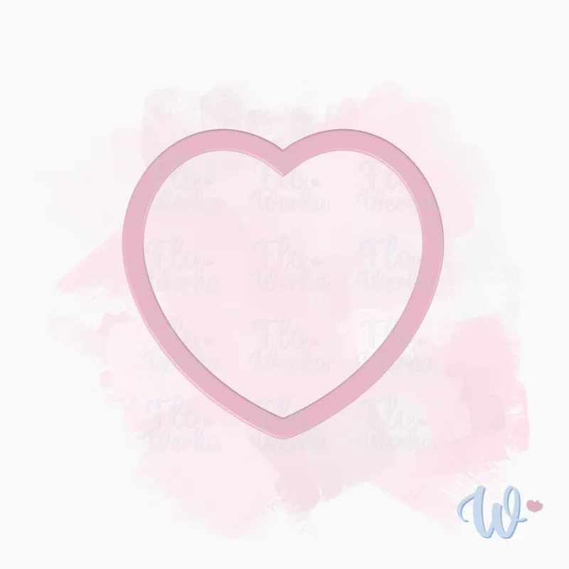 Foremka Serce pękate 1