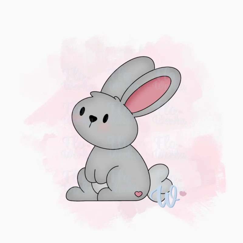 zajączek-foremka-wykrawaczka-flowerka3d Foremka Zajączek