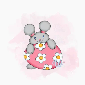 zajączek-z-dużą-pisanką-foremka-wykrawaczka-flowerka3d Foremka Zajączek z dużą pisanką