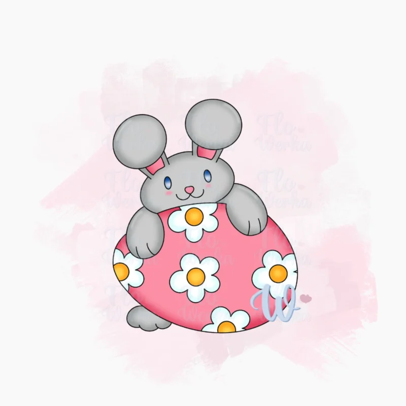 zajączek-z-dużą-pisanką-foremka-wykrawaczka-flowerka3d Foremka Zajączek z dużą pisanką