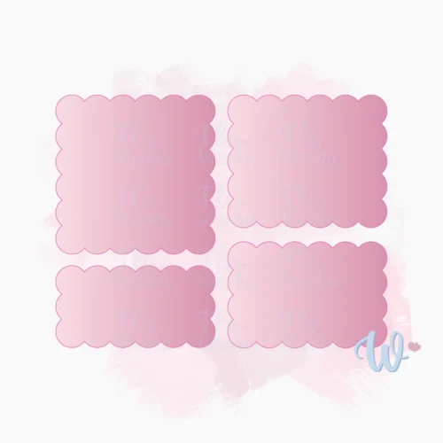 Foremka Herbatnik - Zestaw 9 cm