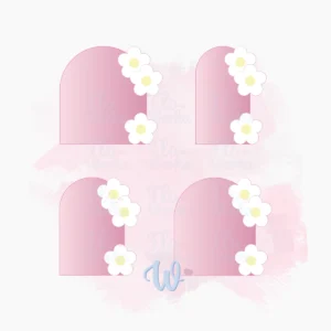 Foremka Plakietka stokrotka - Zestaw 9 cm