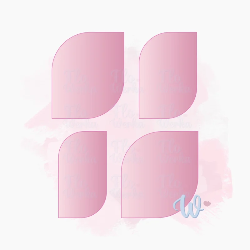 zestaw-plakietki-foremka-wykrawaczka-flowerka3d Foremka Modern - Zestaw 9 cm