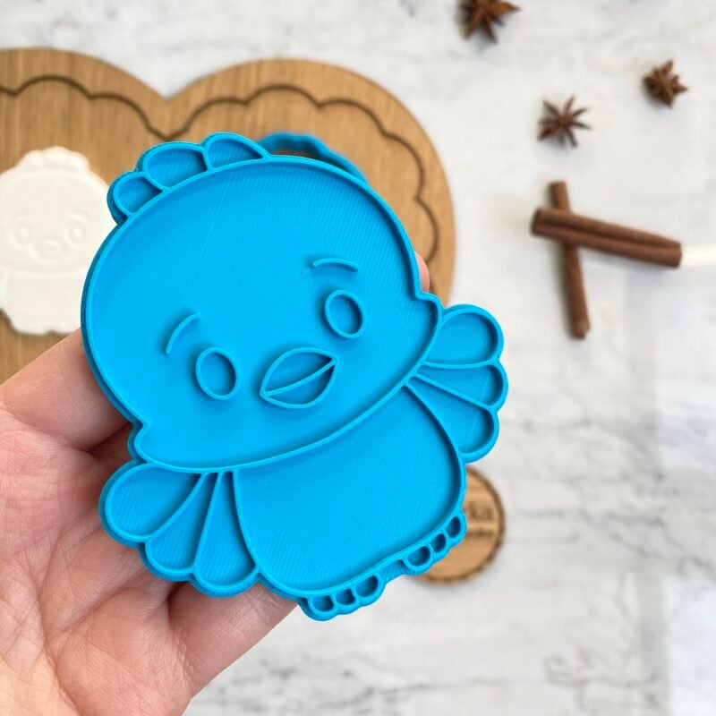 Foremka + stempel Kurczaczek tłuścioszek