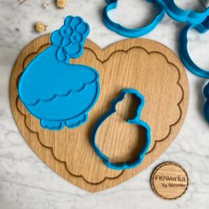 Foremka + stempel Pijana kurka 3