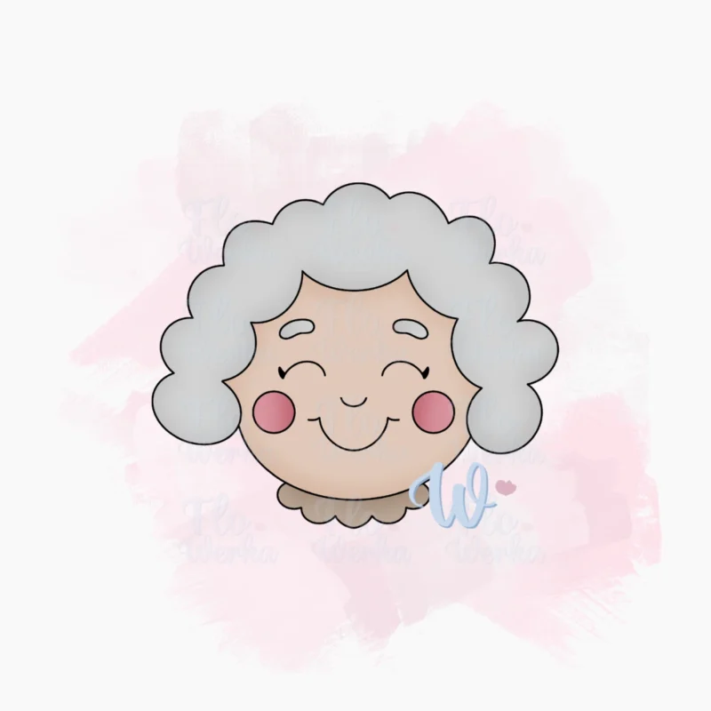 Babcia I-foremka-wykrawaczka-flowerka3d Foremka Babcia I