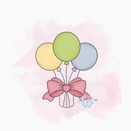 Foremka Balony z kokardą
