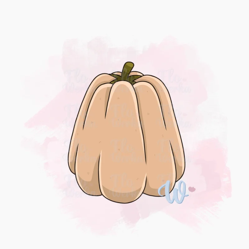 Biała dynia-foremka-wykrawaczka-flowerka3d Foremka Biała dynia