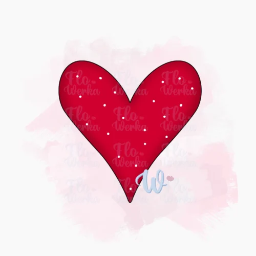 Foremka Czerwone serce