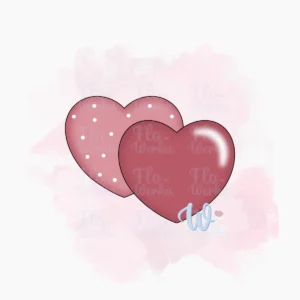 Dwa serca-foremka-wykrawaczka-flowerka3d Foremka Dwa serca