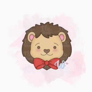 Foremka Głowa lwa z kokardą