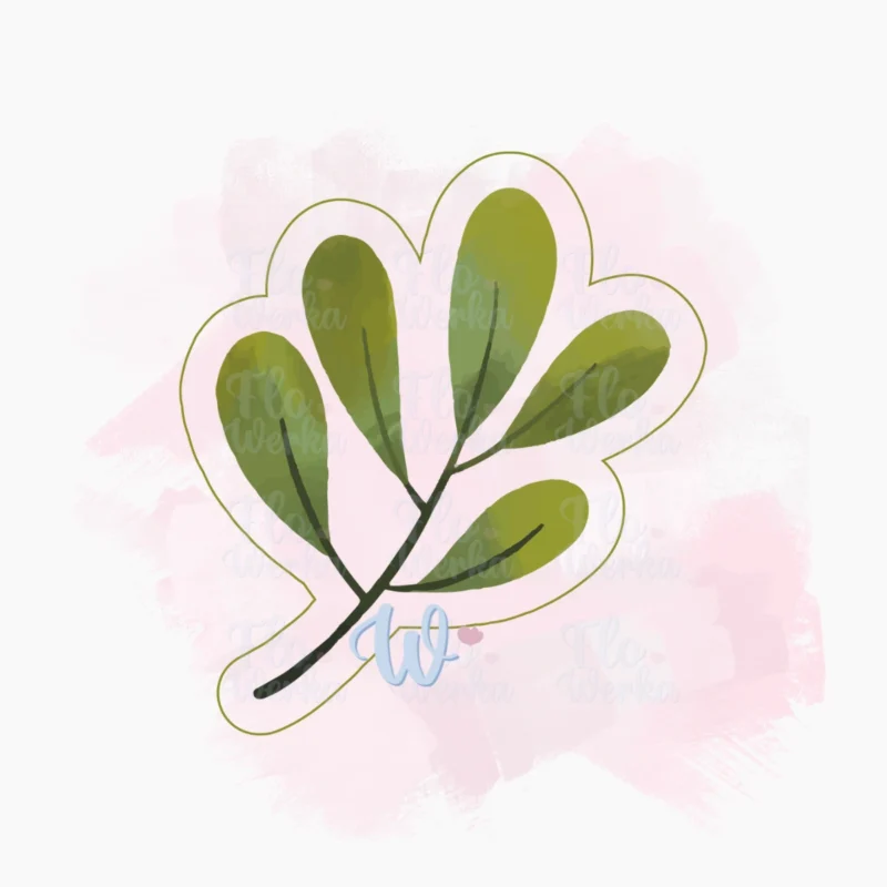 Jesienny liść I-foremka-wykrawaczka-flowerka3d Foremka Jesienny liść I