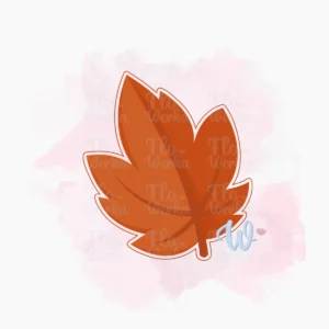 Jesienny liść IV-foremka-wykrawaczka-flowerka3d Foremka Jesienny liść IV