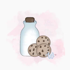 Mleko z ciasteczkami-foremka-wykrawaczka-flowerka3d Foremka Mleko z ciasteczkami