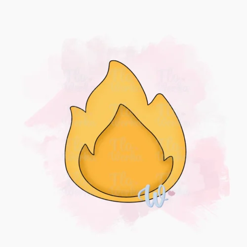 Ogień-foremka-wykrawaczka-flowerka3d Foremka Ogień