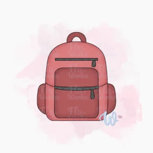 Plecak szkolny-foremka-wykrawaczka-flowerka3d Foremka Plecak szkolny