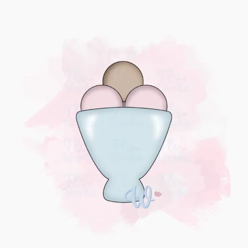 Foremka Pucharek z lodami