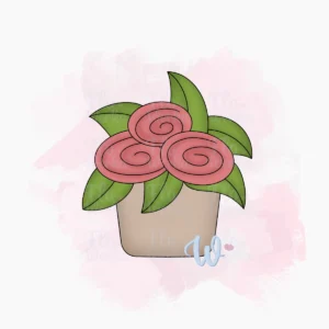 Foremka Róże w koszu